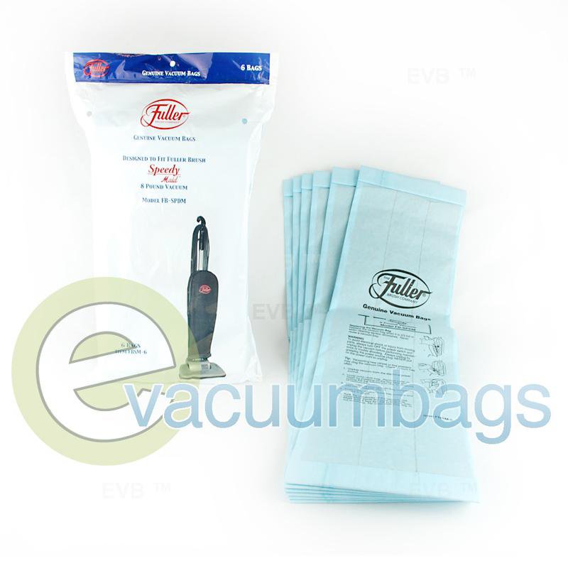 Fuller Brush Speedy Maid FB-SPDM Paper Vacuum Bags 6 Pack  FBSM-6 09-2423-06
