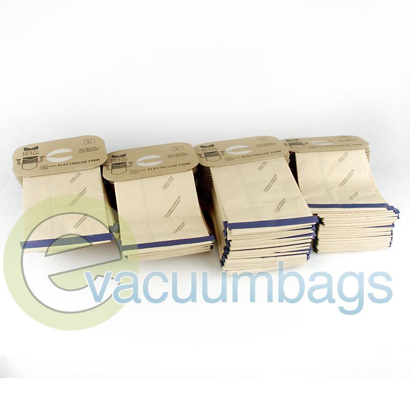 Electrolux Style C 4-Ply Canister Paper Vacuum Bags by DVC 100 Pack  410829 EXR-1415