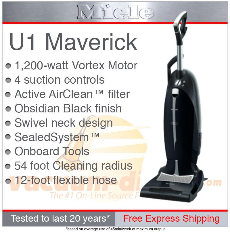 Miele Dynamic U1 Maverick Upright Vacuum | Miele 41HAE032USA – Vacuum ...