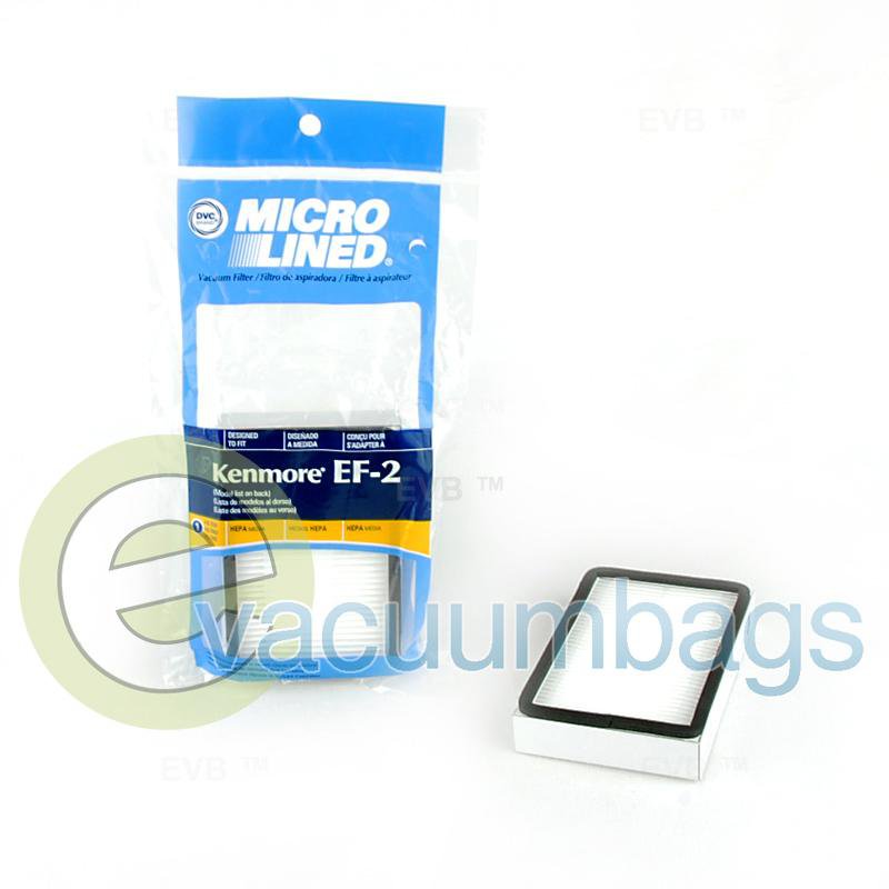Kenmore EF-2 Micro-Lined HEPA Vacuum Filter by DVC Generic 1 pc.  471194 KER-1805