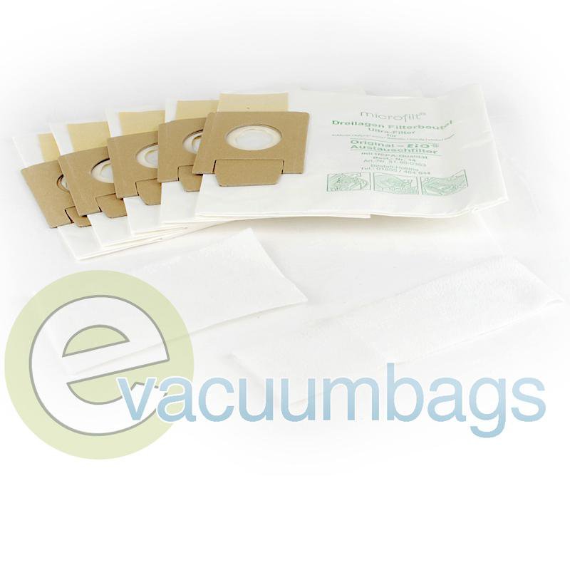 Fit All EIO Canister Paper Vacuum Bags 5 Pack  55-2415-09 55-2415-09