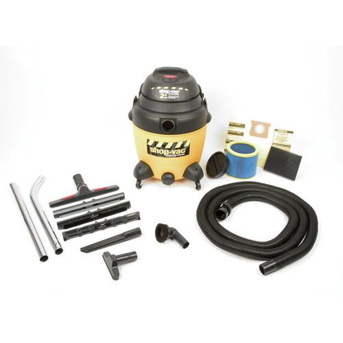 Shop-Vac 12 Gallon Industrial Multi-Purpose Wet/Dry Vacuum Cleaners 2.5 Peak HP 9622110