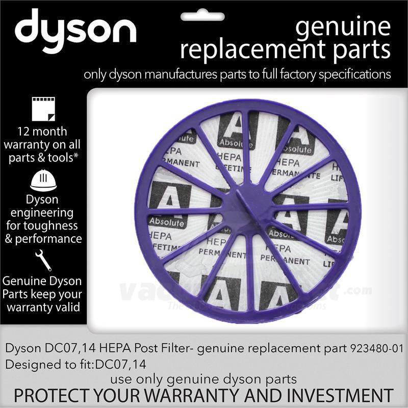 Dyson DC07 DC14 HEPA Post Filter 923480-01