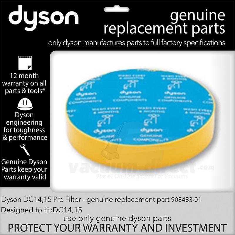 Dyson DC14 DC15 Pre Filter 908483-01
