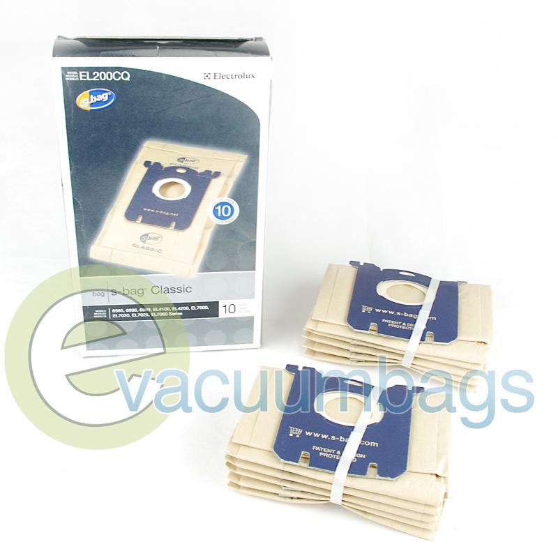 Electrolux Style S Harmony & Oxygen Canister Paper Vacuum Bags 10 Pack  EL200BQ E-EL200BQ