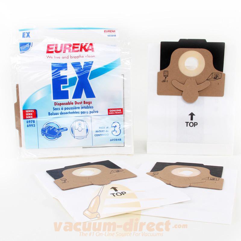 Eureka EX  Powerteam Canister Vacuum Bags 3 Pack E-60284