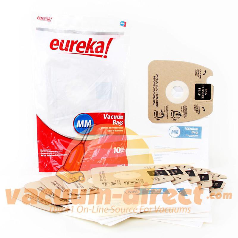 Eureka Standard MM Canister Vacuum Bags 10 Pack E-60297