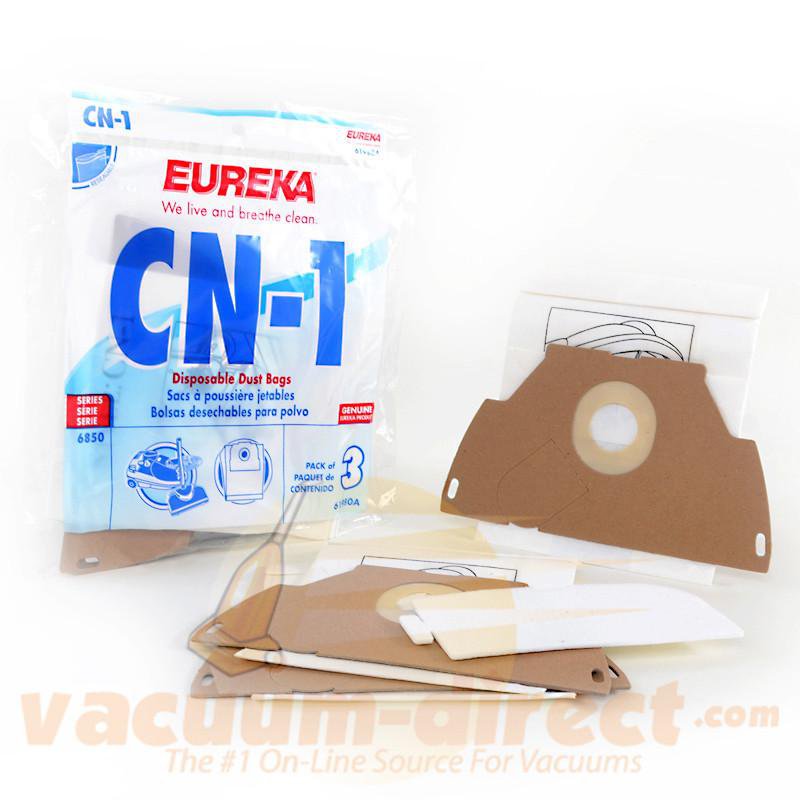 Eureka Style CN-1 Vacuum Bag Set 3 Bags & 1 Filter 23-2466-01