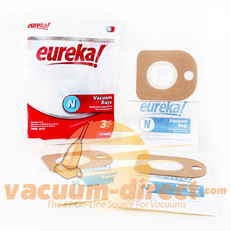 Eureka Style N Canister Vacuum Bags 3 Pack 23-2452-04