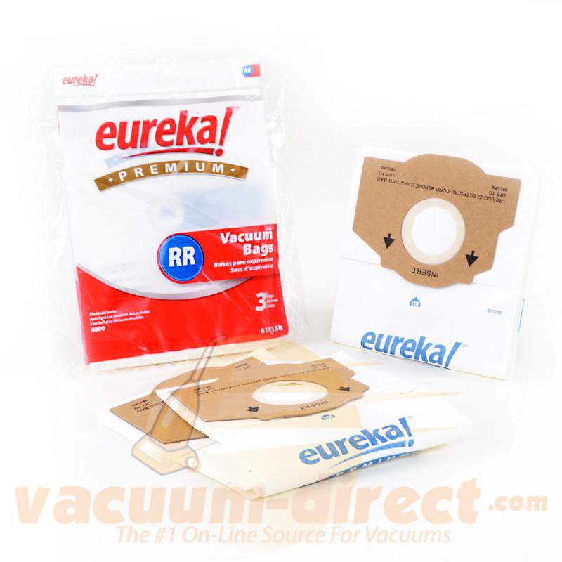 Eureka Style RR Premium Filteraire Vacuum Bags 4800 Series 3 Pack 21-2428-01