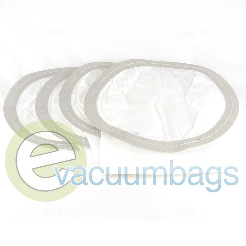 Filtex 9 Gallon Central Vacuum 13.5" Diameter Paper Vacuum Bags by DVC 4 Pack  405906 FIR-1409
