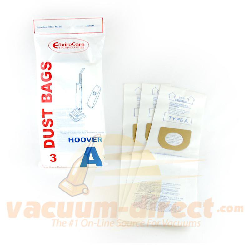 Hoover Type A Generic Vacuum Bags by EnviroCare 3 Pack  809SW HR-1401
