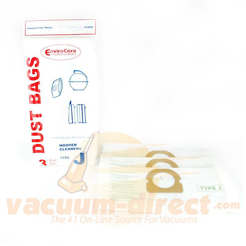 Hoover Type J Generic Vacuum Bags by EnviroCare 3 Pack  114SW HR-1410