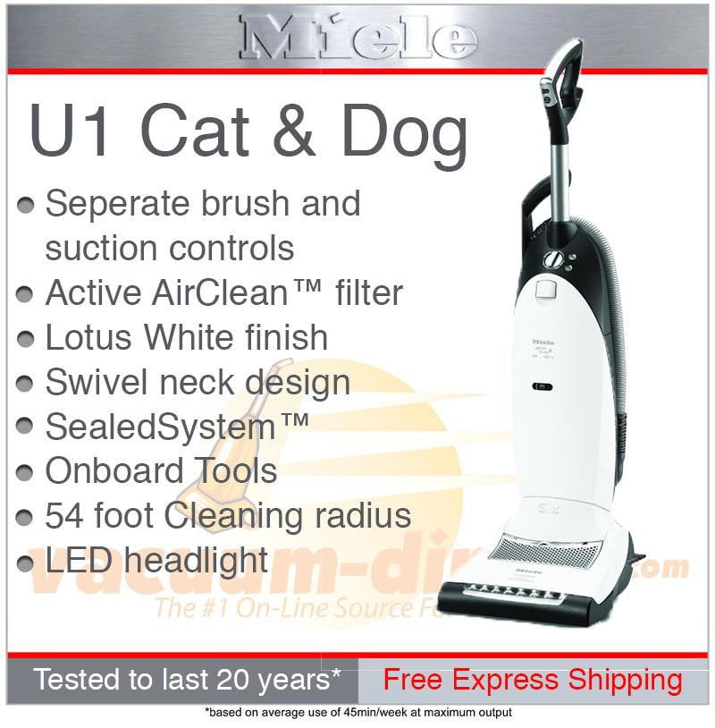Miele Dynamic U1 Cat & Dog Upright Vacuum 41HBE030USA