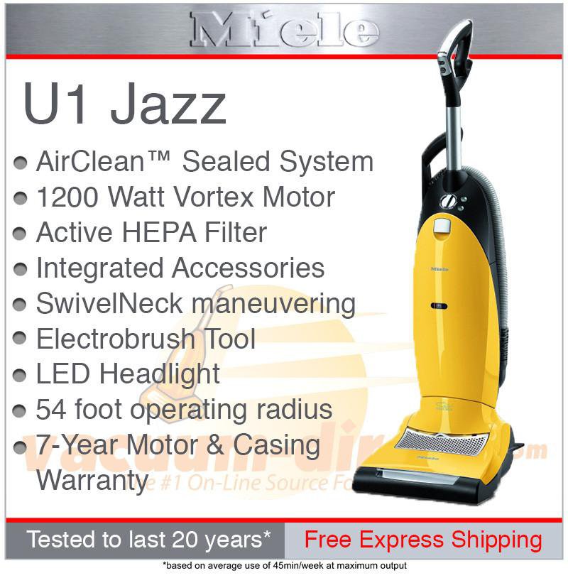Miele Dynamic U1 Jazz Upright Vacuum 41HCE030USA