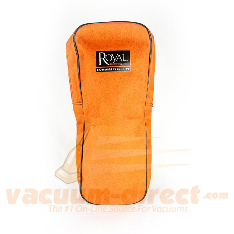 Royal RY5000 Commercial Outer Cloth Zipper Orange Vacuum Bag Assembly 2500040BG0