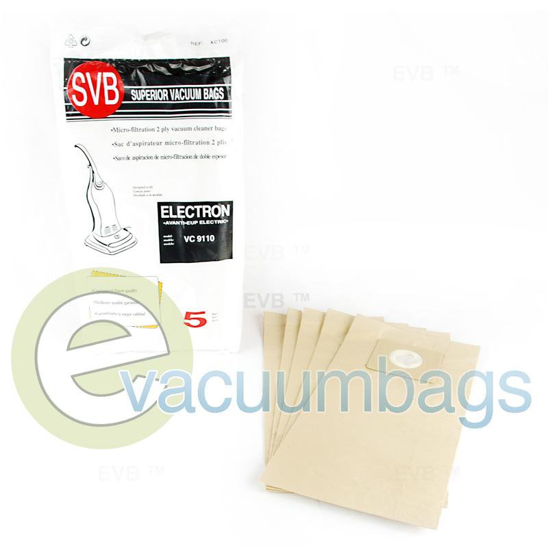 Avanti Homemaker Type BU26 Upright Paper Vacuum Bag 5 Pack  XC100 HM-1401