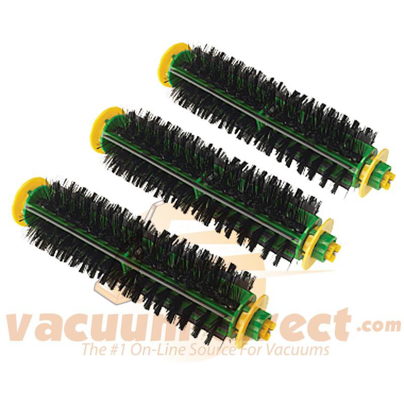 iRobot Replacement Bristle Brush 3-pack for Red or Green Cleaning Heads 82501
